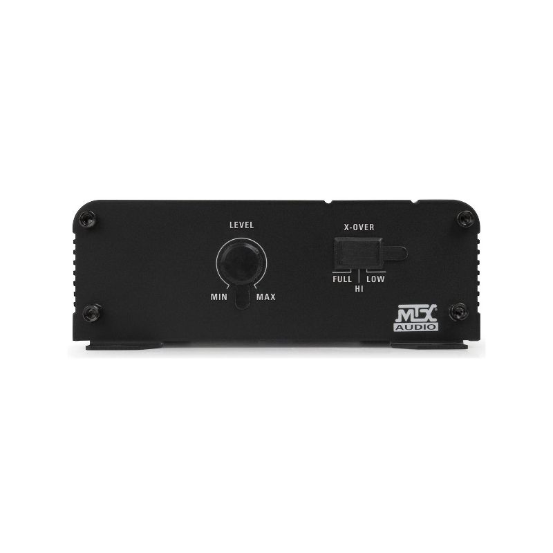 MTX MUD100.2 Mud Series 200 Watt RMS 2 Channel Class D Compact Weatherproof Outdoor Powersports ATV UTV Motorcycle Sound System Stereo Amplifier Kit
