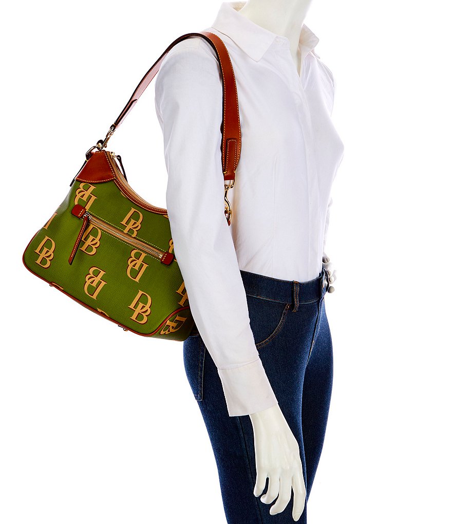 Dooney & Bourke Signature Monogrammed Collection Hobo Bag