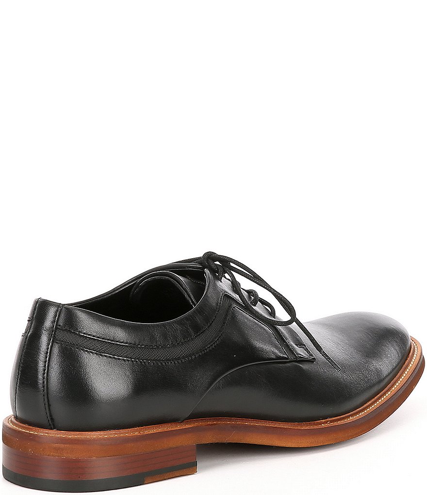 Kenneth Cole New York Men's Prewitt Leather Lace Up Plain Toe Oxfords