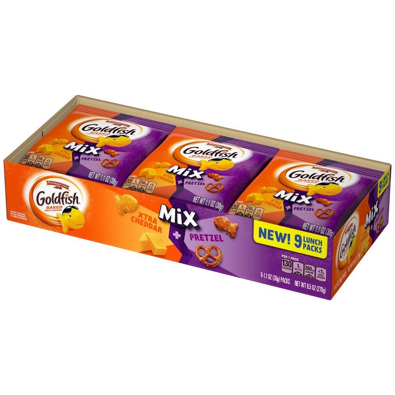Goldfish Mix Traypack - 8.1oz/9ct