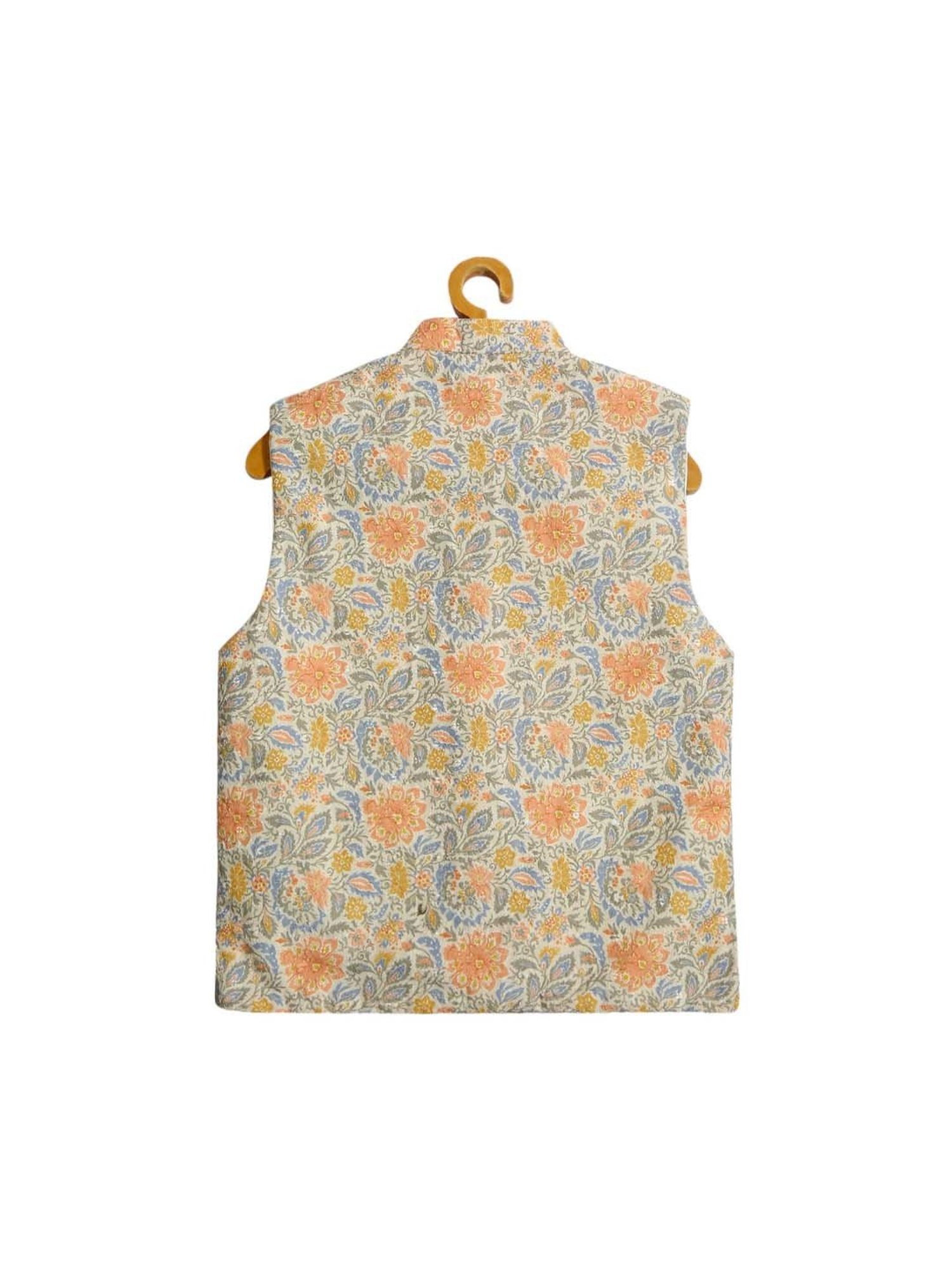 Blue Giraffe Kids Maroon Solid  Blazer