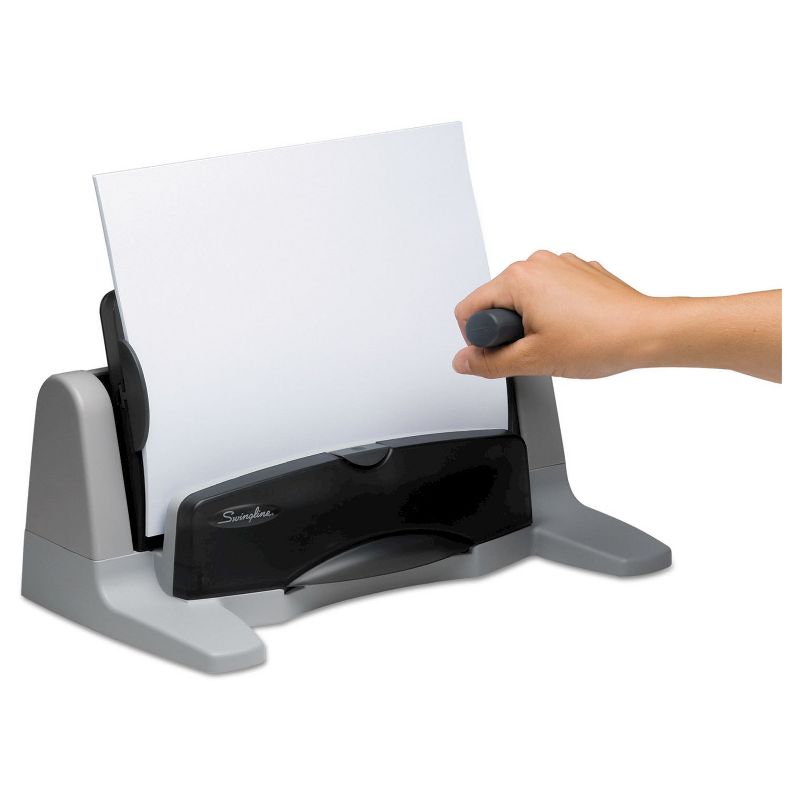 Swingline 9/32" Holes 40-Sheet Light Touch Two to Seven Hole Punch