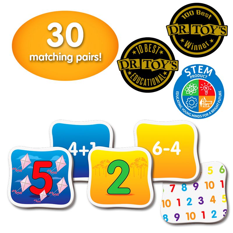 The Learning Journey Match It! Math Memory 30 pair matching game