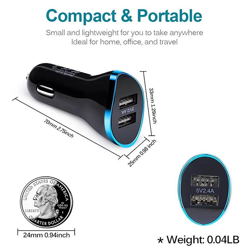 C Charger Set for Samsung Galaxy S20 PlusUltraS10eS10 Note 20109 A01 A11 A20 A50 A51 A71 Google Pixel 4 XL43 XL33a XL3a2 XL2XLDual Car Charger Adapter Wall Charger 6FT Type C Cord