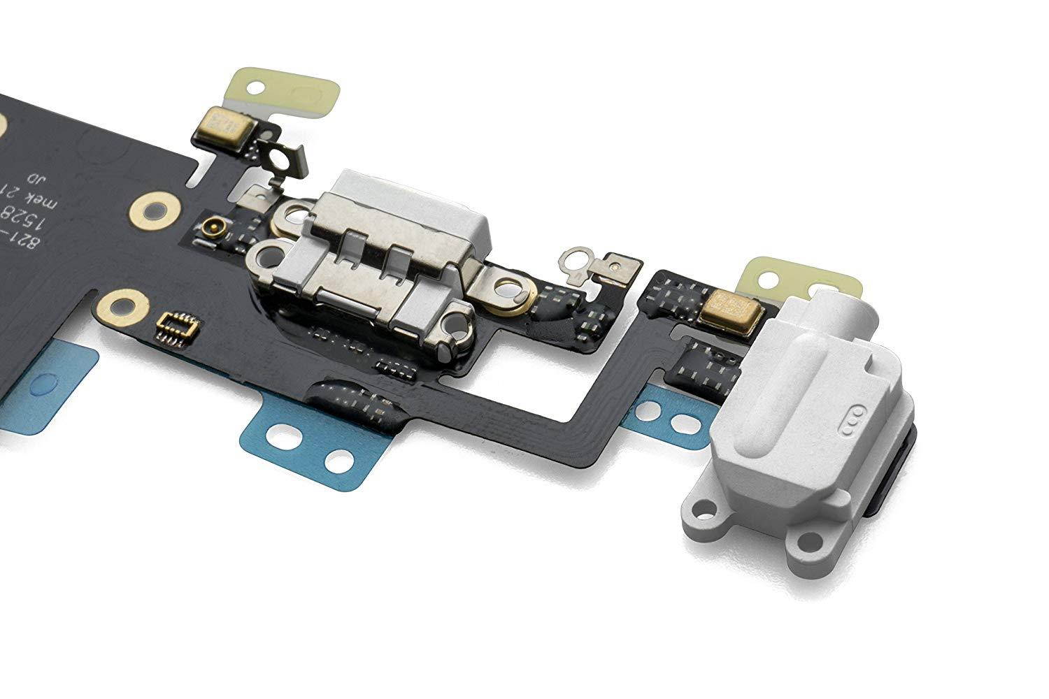 Replacement Part for Apple iPhone 6S Plus Charging Port Flex Cable Ribbon - White