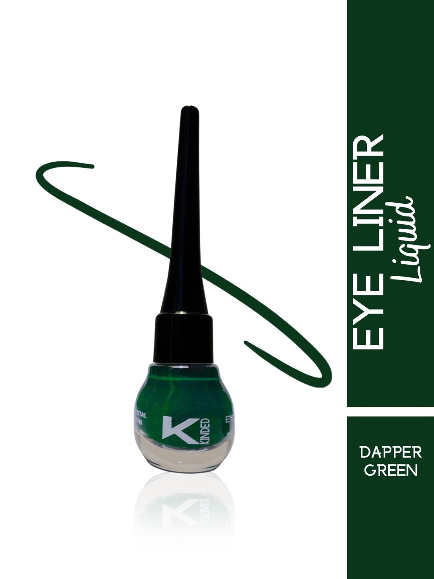 KINDED Liquid Eye Liner Dapper Green - 5 ml