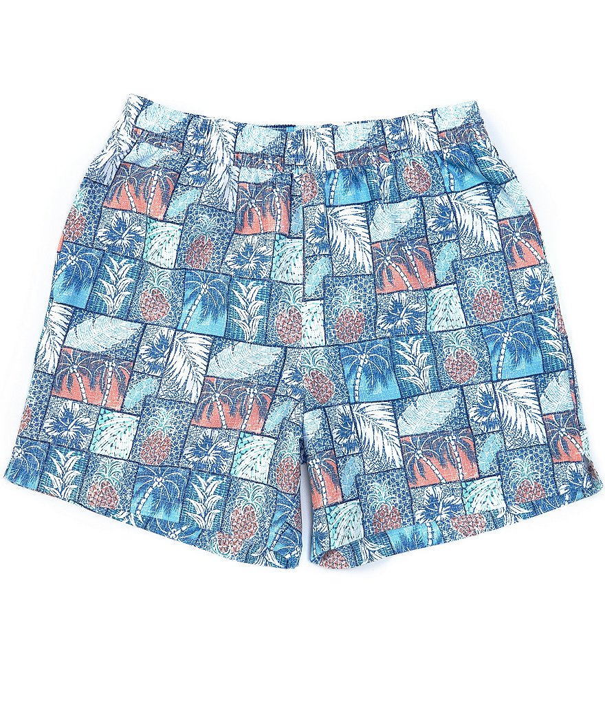 Polo Ralph Lauren Traveler Solid Blue 5 3/4#double; Inseam Swim Trunks