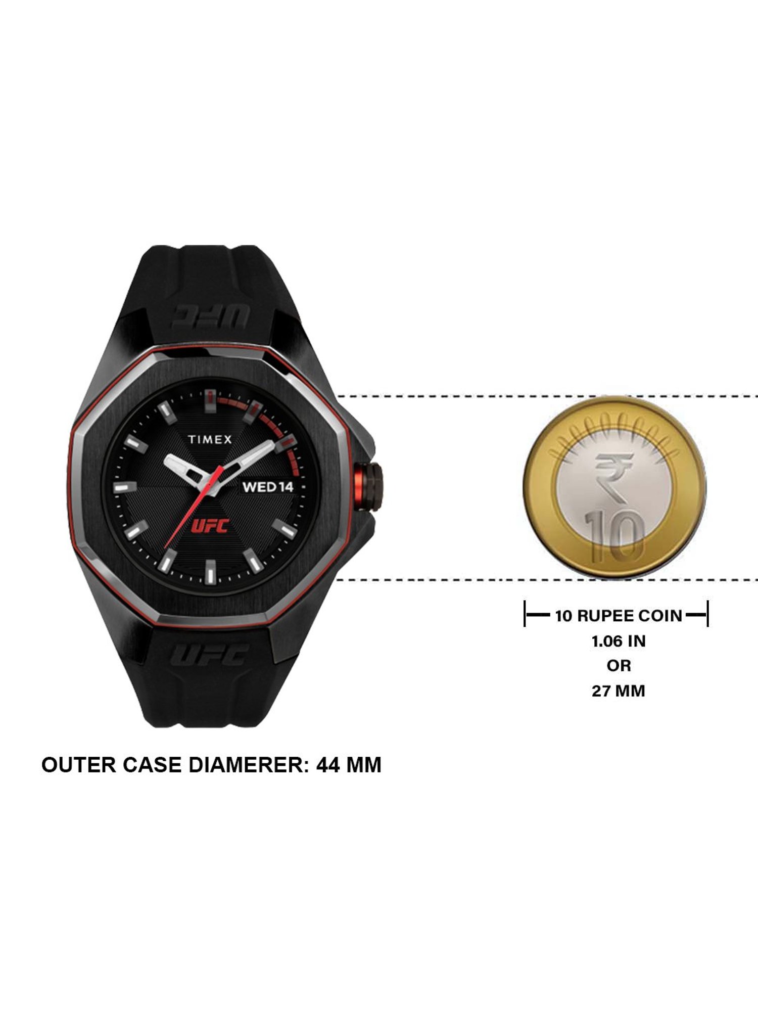 Timex TW2V57300X6 UFC Street Analog Watch for Men