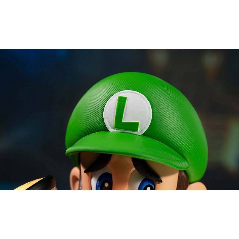 First 4 Figures: Luigi's Mansion 3: Luigi and Polterpup 9" PVC Statue Collector's Edition