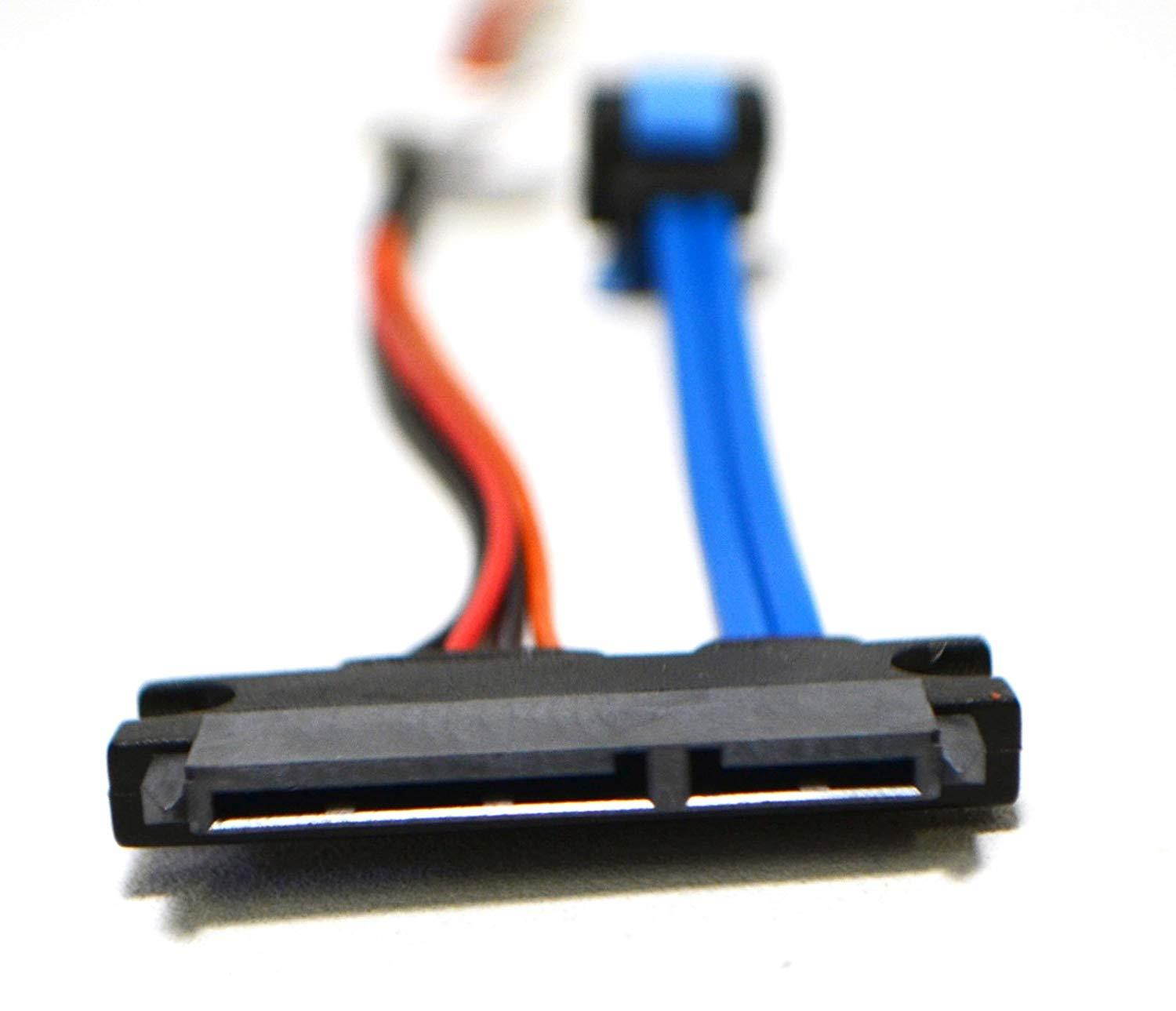New F026G OEM Dell Optiplex FX160 HDD SATA 4-Pin Adapter Splitter Cable Hard Disk Drive Flex Wire Data Power Cord