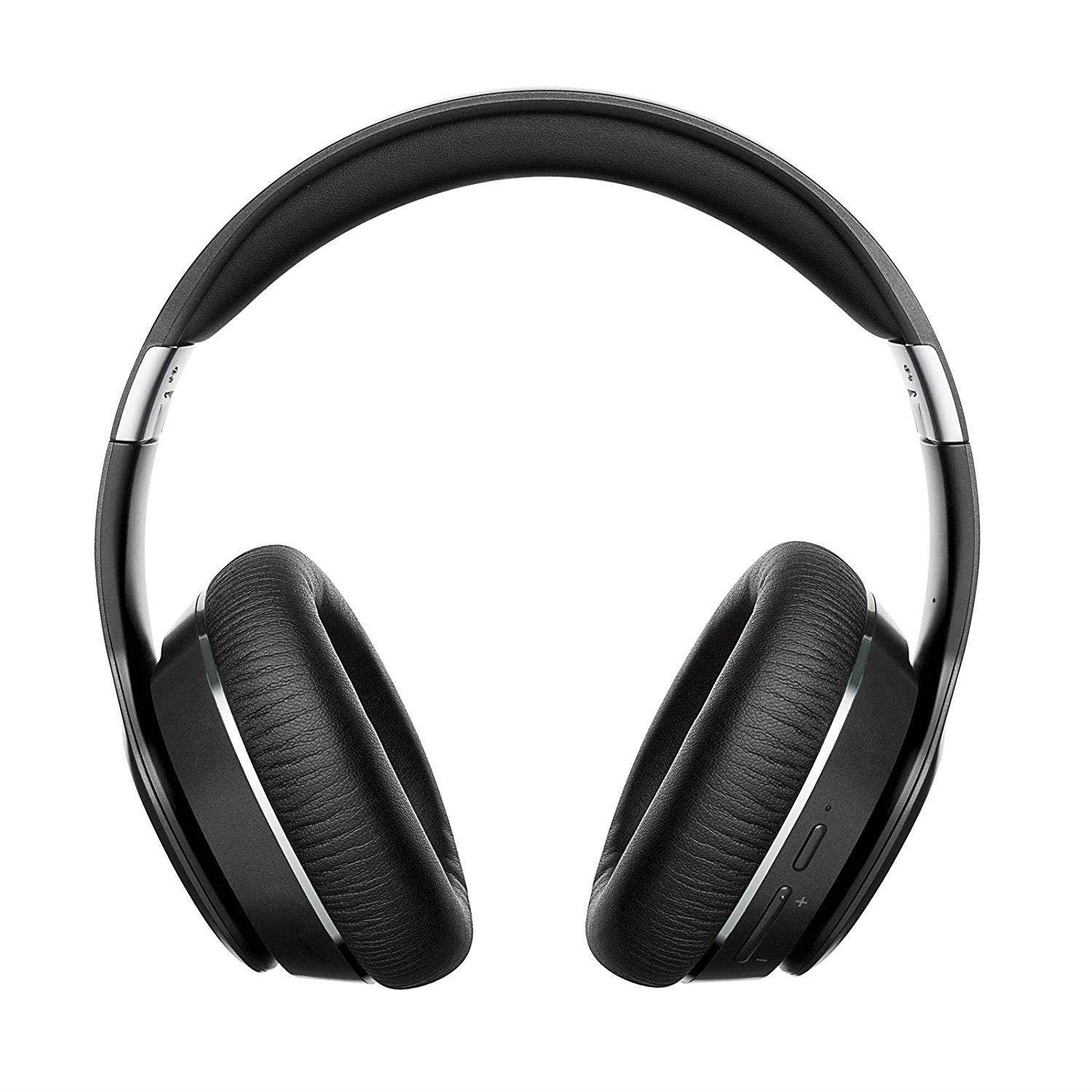 Edifier W820BT Bluetooth Headphones - Foldable Wireless Headphone with 80-Hour Long Battery Life - Black
