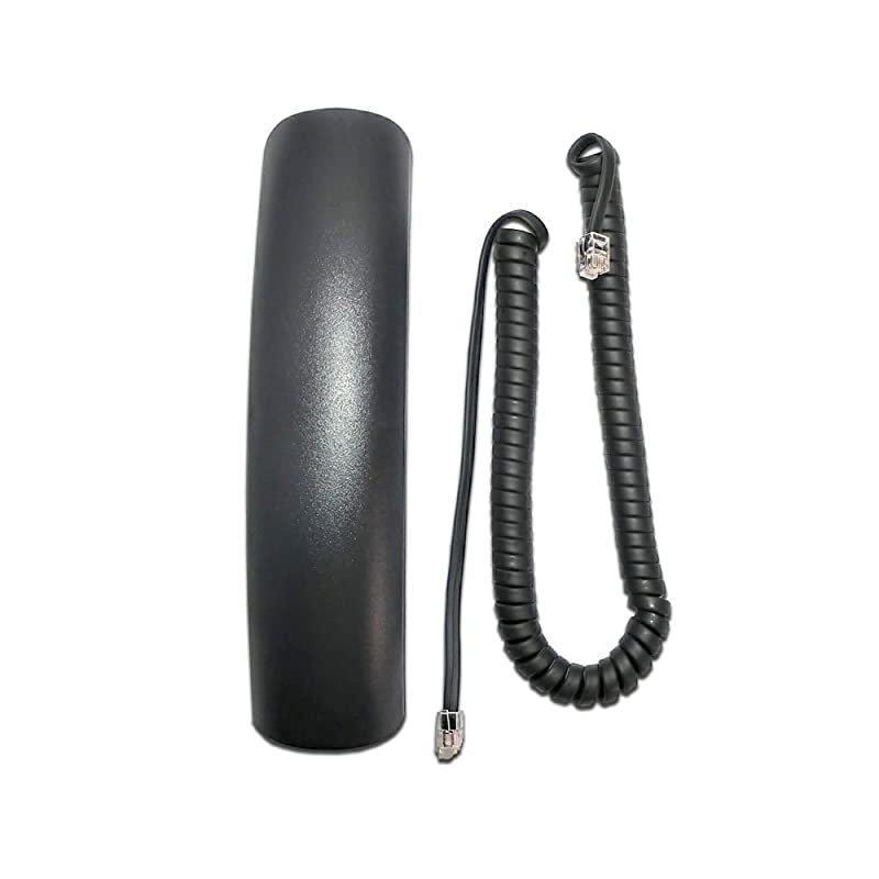 1120E1140E1200 Compatible IP Handset with 9 Foot Curly Cord