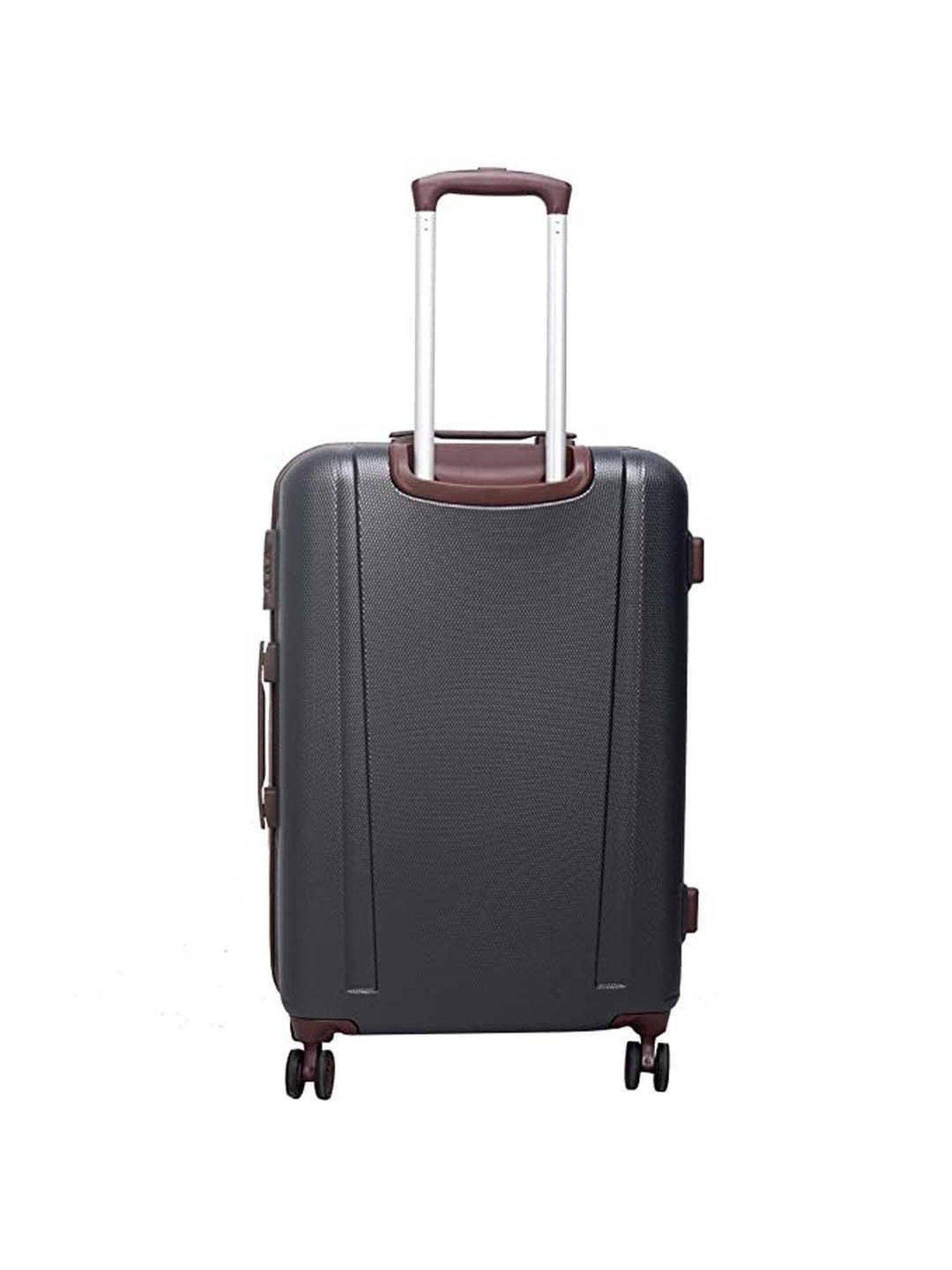 Tommy Hilfiger Grey 8 Wheel Large Hard Cabin Trolley - 54 cm