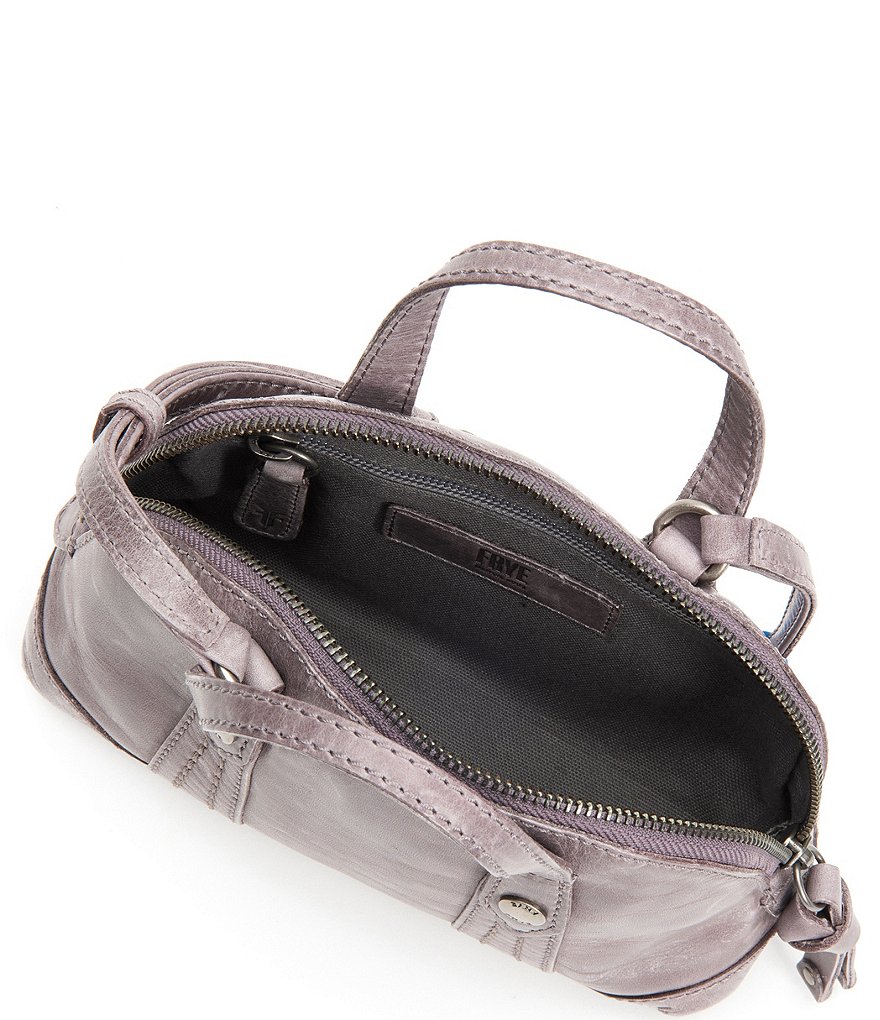 Frye Melissa Mini Dome Leather Crossbody Bag