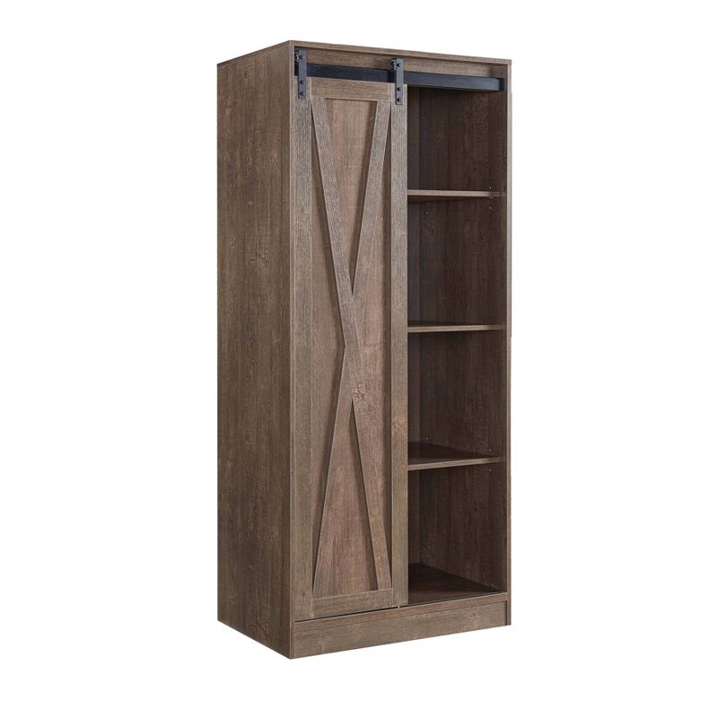 Mulberry 2.0 Sectional Wardrobe Closet Blue - Manhattan Comfort