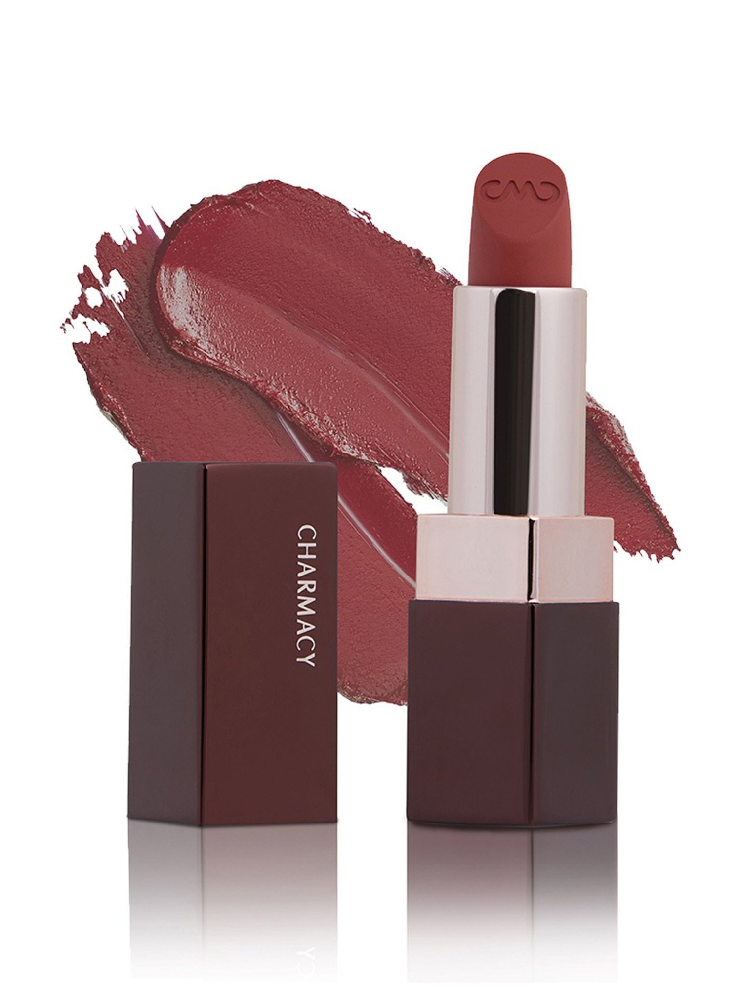 CHARMACY Milano Soft Satin Matte Lipstick Jelly Bean 50 - 3.8 gm