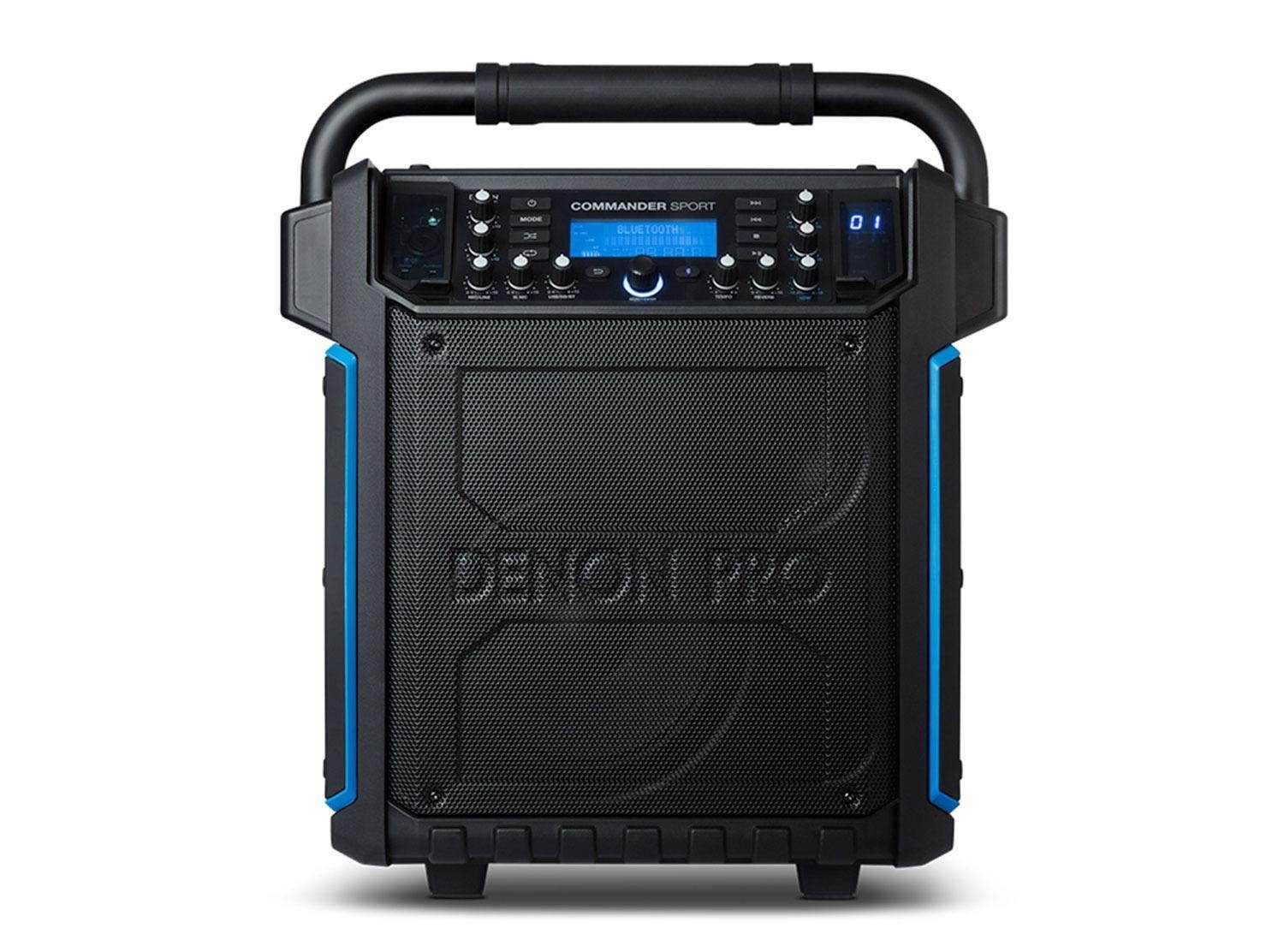 Denon Commander Sport Portable Water-Resistant 120W All-In-One PA System