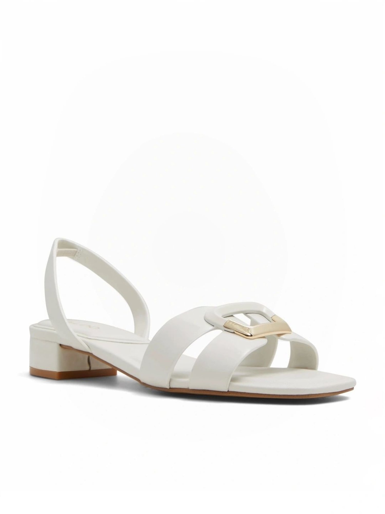 Aldo Women's ALAMAENDAR White Sling Back Sandals