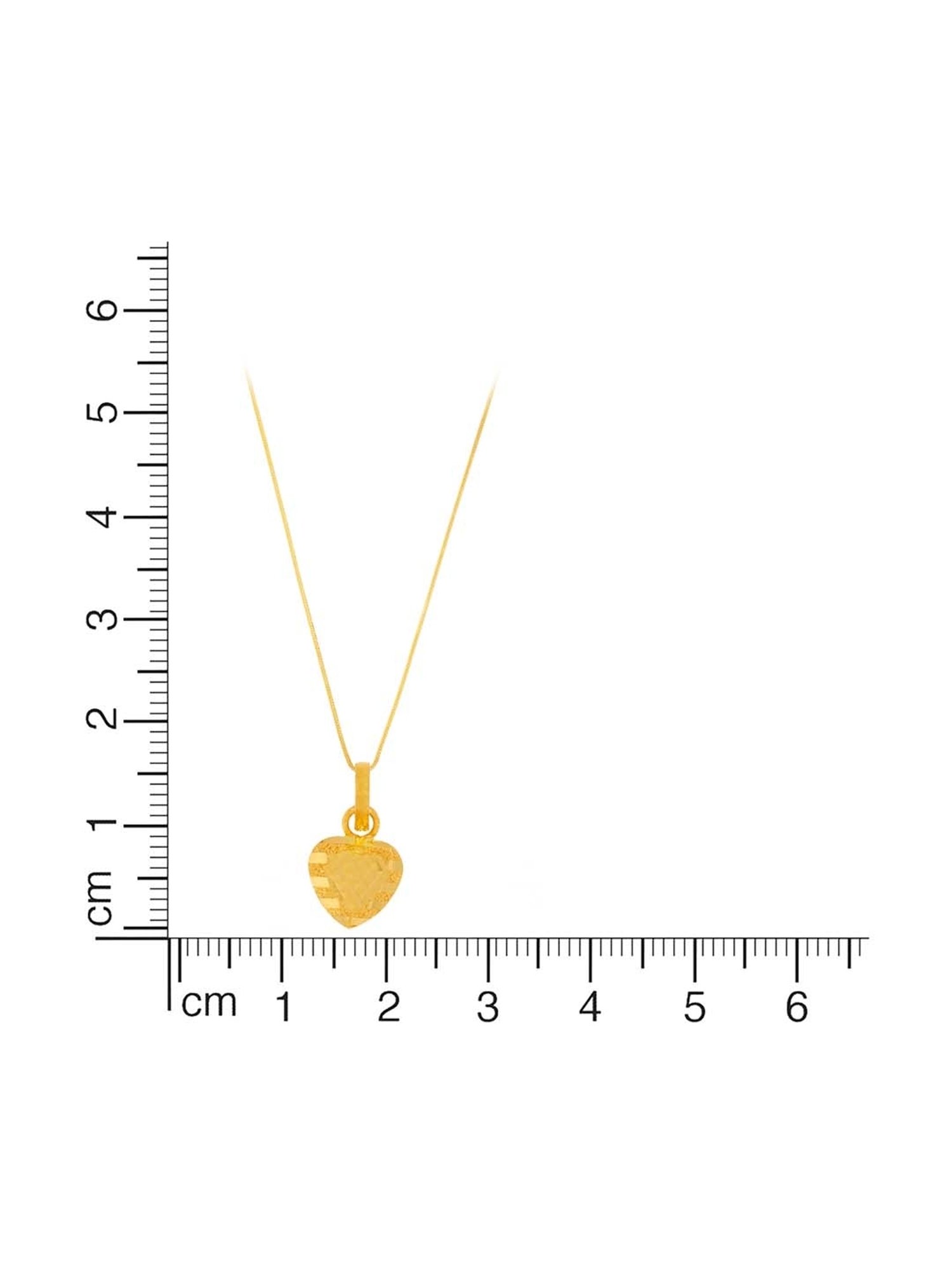 Waman Hari Pethe Jewellers 22k Gold Pendant for Women