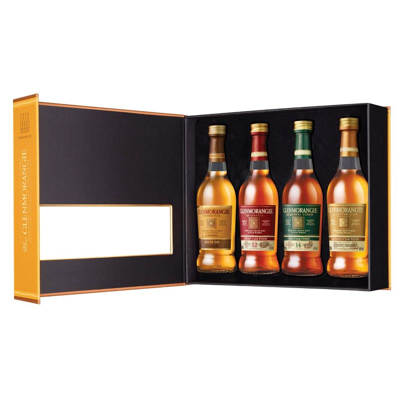 Glenmorangie Highland Single Malt Scotch Whisky Taster Pack - 4pk/100ml Bottles