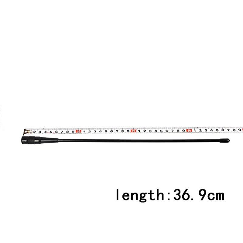 Band SMA Male 144/430mhz Flexible Whip Handheld Antenna Soft for Ham Two Way Radio for YAESU VERTAX VX-3R VX-5R PUXING WouXun Walkie Talkie 2pcs