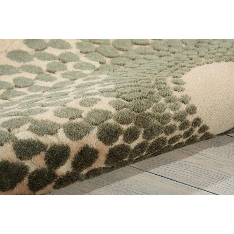 7'9"x10'10" Rectangle Loomed Area Rug Blue - Nourison