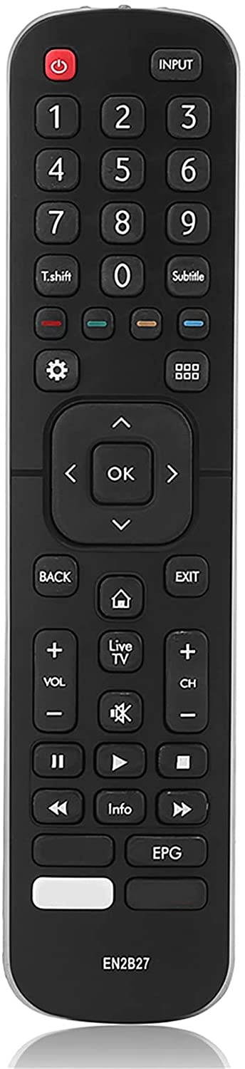 Universal Remote Control EN2B27 for Hisense TV, Remote Control Replacement for Hisense 40K321UW 58K700UWD 65K720UWG Smart TV Title