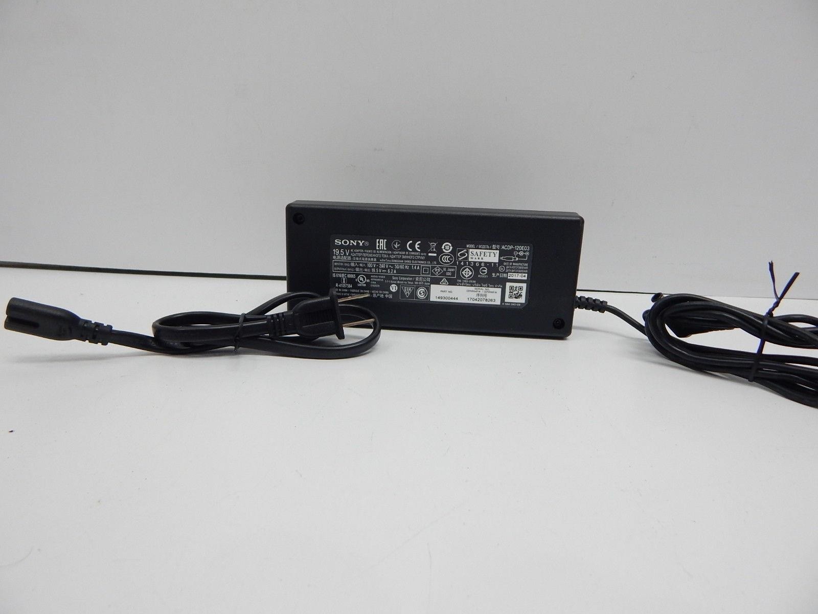 Original OEM Sony 19.5V 6.2A AC Adapter for Sony BRAVIA KDL-55W755C LED-LCD TV