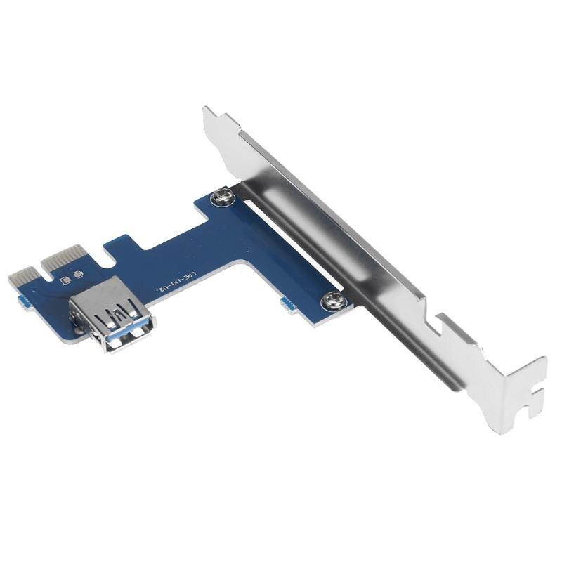 Mini ITX to External 4 PCI-E Slot Adapter Multiplier Card with 6Pin Power + SATA Port pcie 1 to 4 mining card for Bitcoin miner