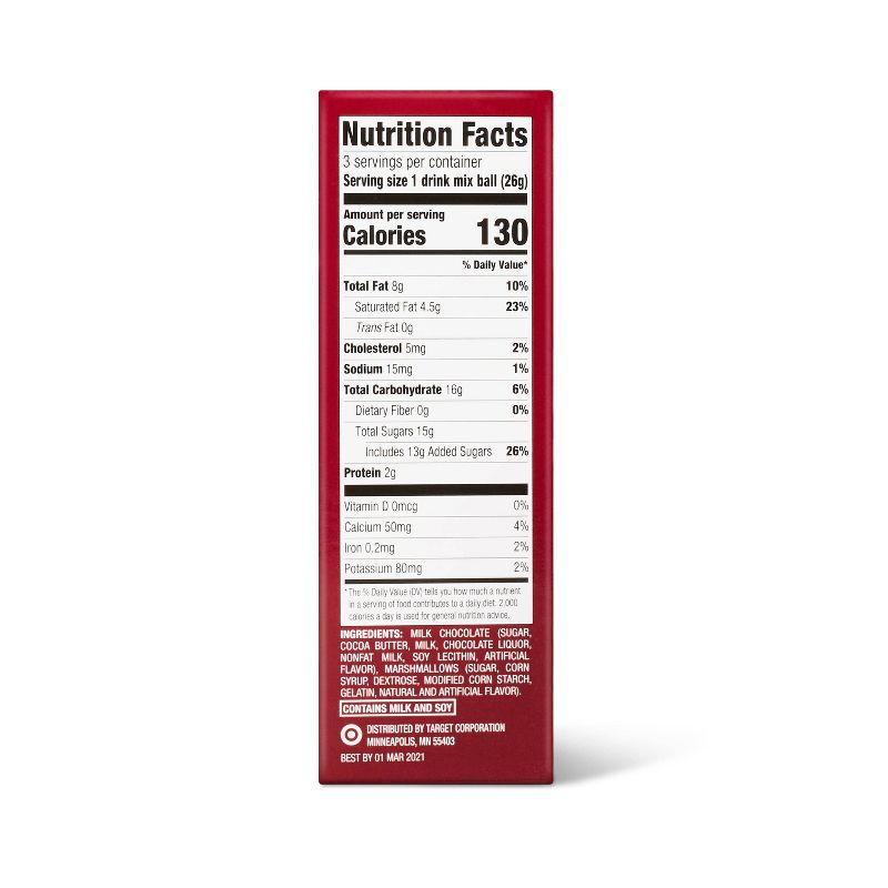 Holiday Hot Cocoa Bombs - 2.75oz / 3pk - Wondershop™