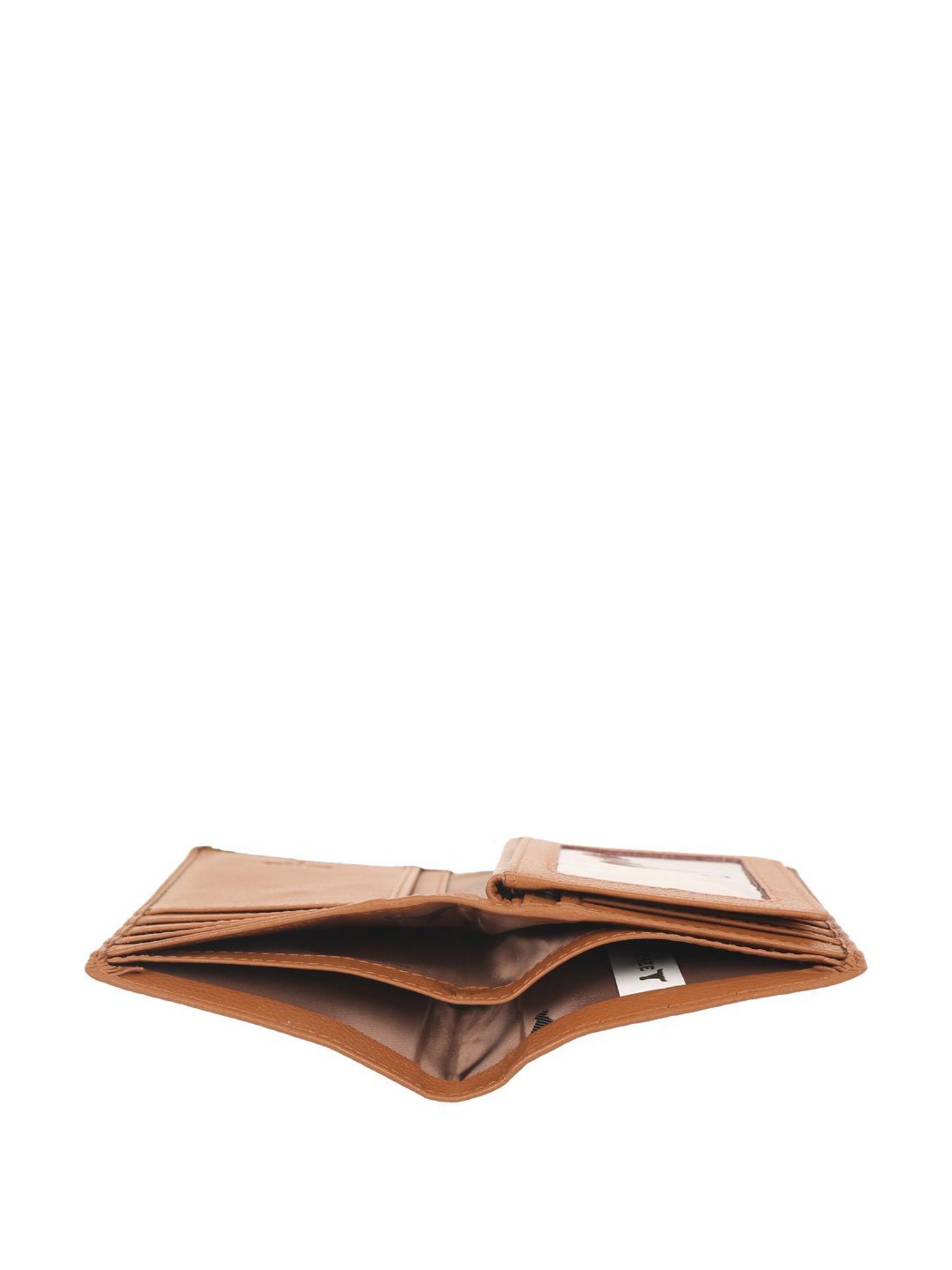 BULCHEE Tan Casual Leather Bi-Fold Wallet for men