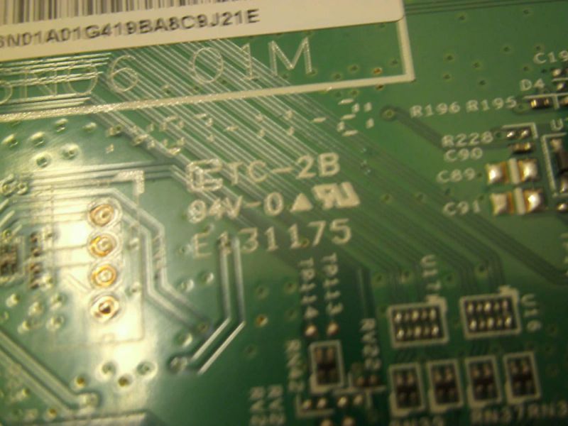 VIZIO E400i-B2 13039-1M Y14 E40 M80 MB 48.76N05.01M VIDEO BOARD