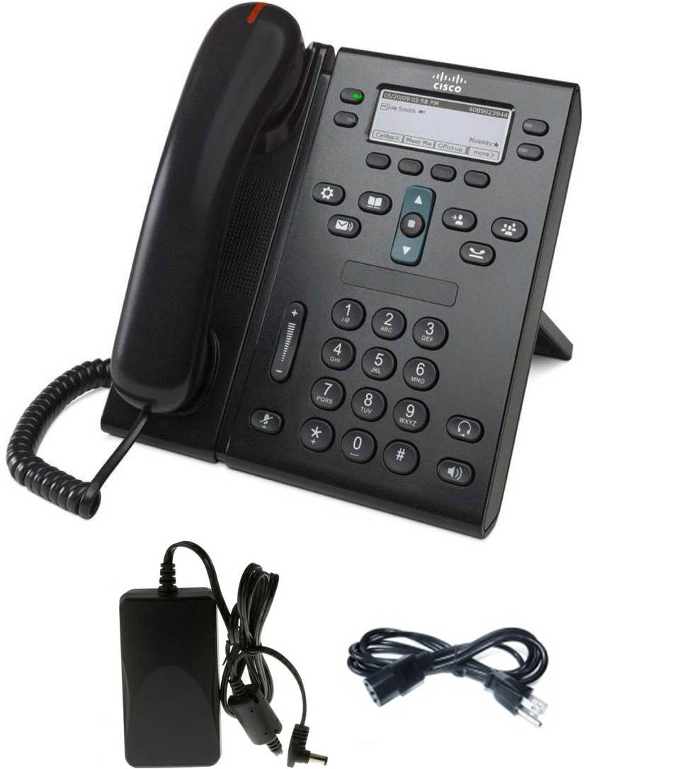 Cisco CP-6945-C-K9= Unified 6945 IP Phone - Corded - Wall Mountable - Charcoal