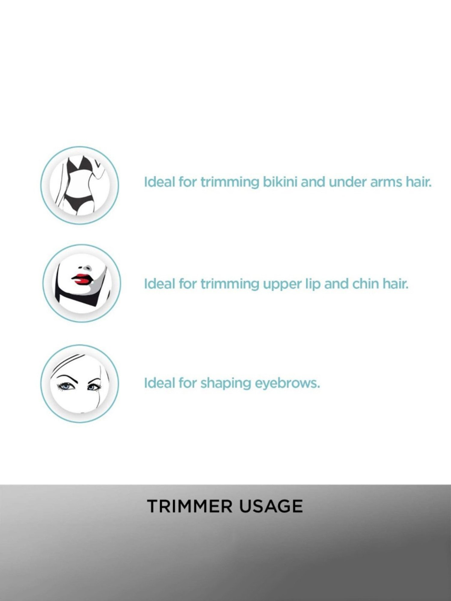 Vega Silk Touch VHBT-01 Trimmer (White)