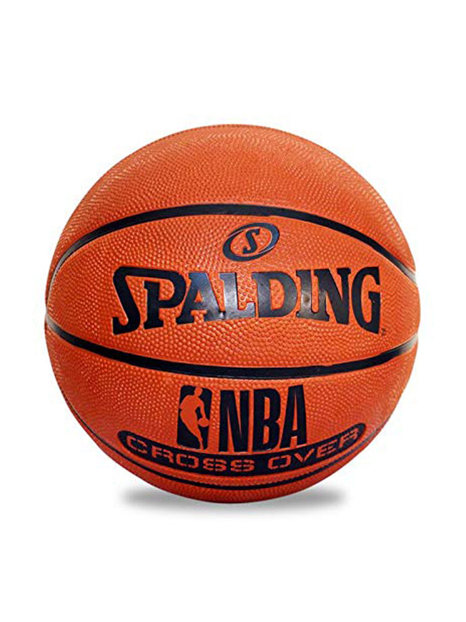 Spalding BB Crossover Brick Basketball, Size 7 (Orange)