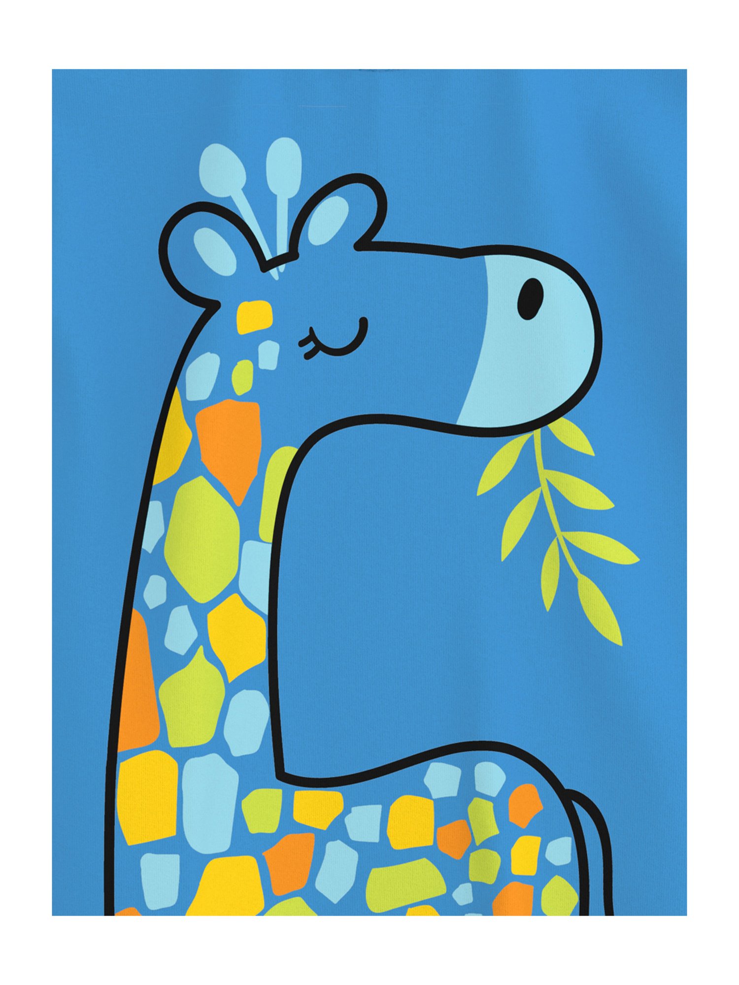 Nauti Nati Kids Yellow & Blue Printed T-Shirt (Pack Of 2)