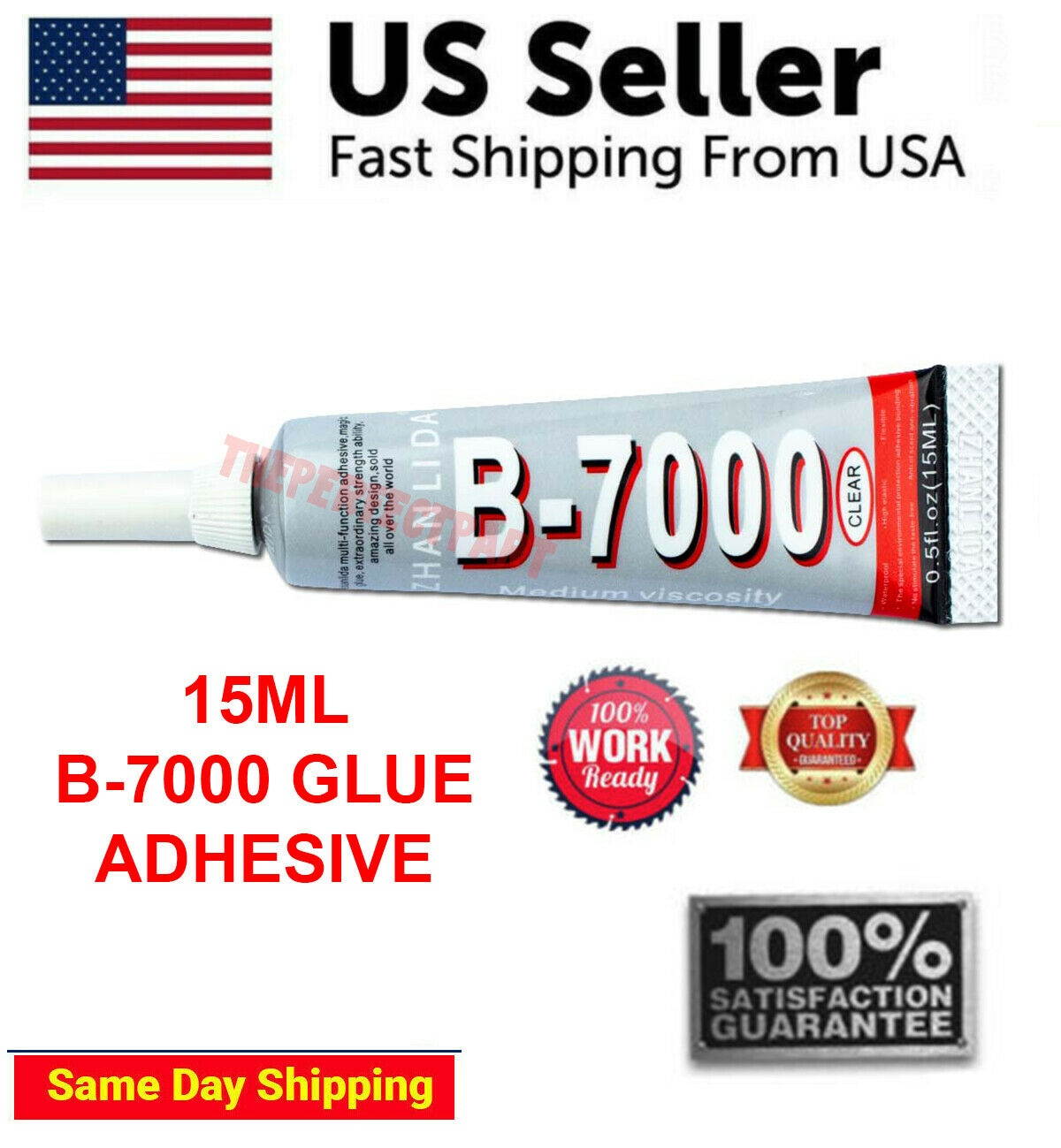 15ML B-7000 Multi-Purpose Glue Adhesive For Phone Frame Bumper Jewelry Universal