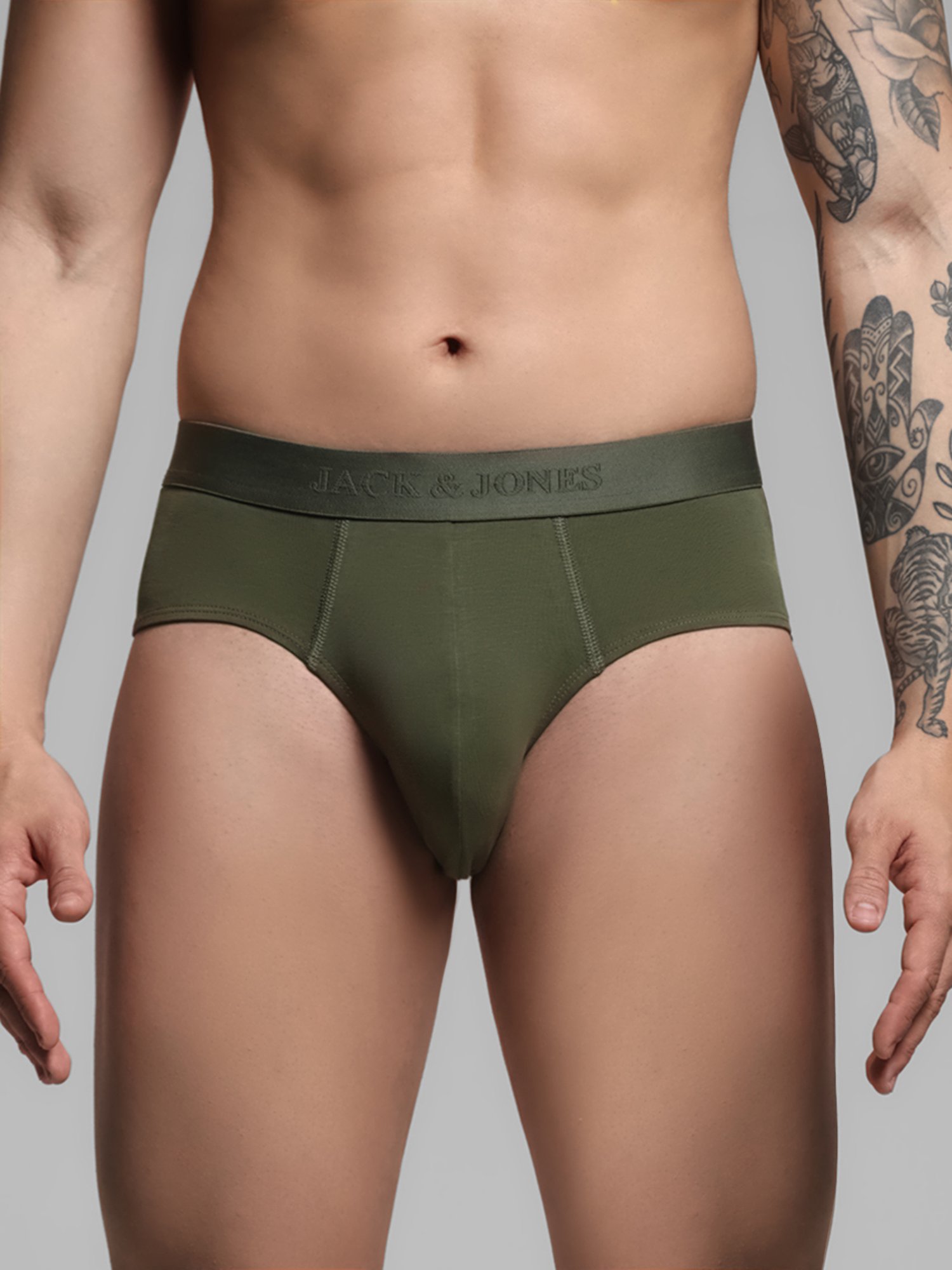 Jack & Jones Olive Briefs