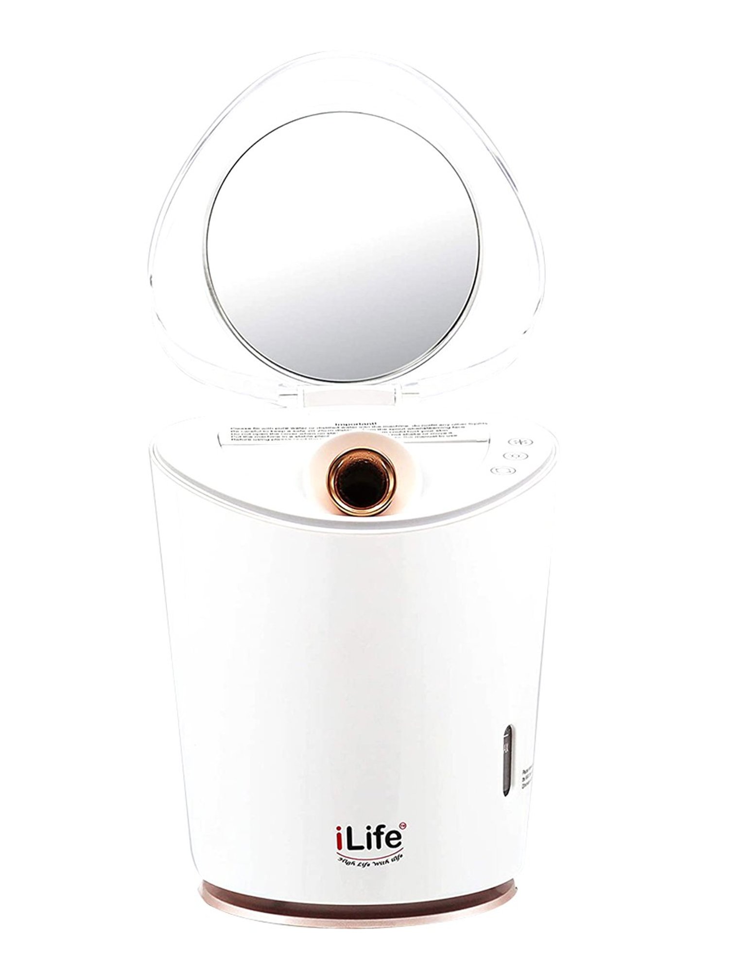 ILIFE NanoSteamer Professional 4-in-1 Facial Steamer (White)