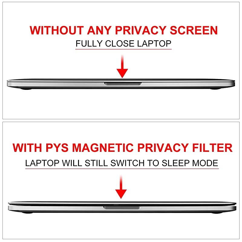 MacBook pro Privacy Screen 13 inch Webcam Cover Slider  Magnetic Privacy Screen Compatible with MacBook Pro 133 inchLate 20162020 Including Touch Bar ModelsAnti GlareEasy On