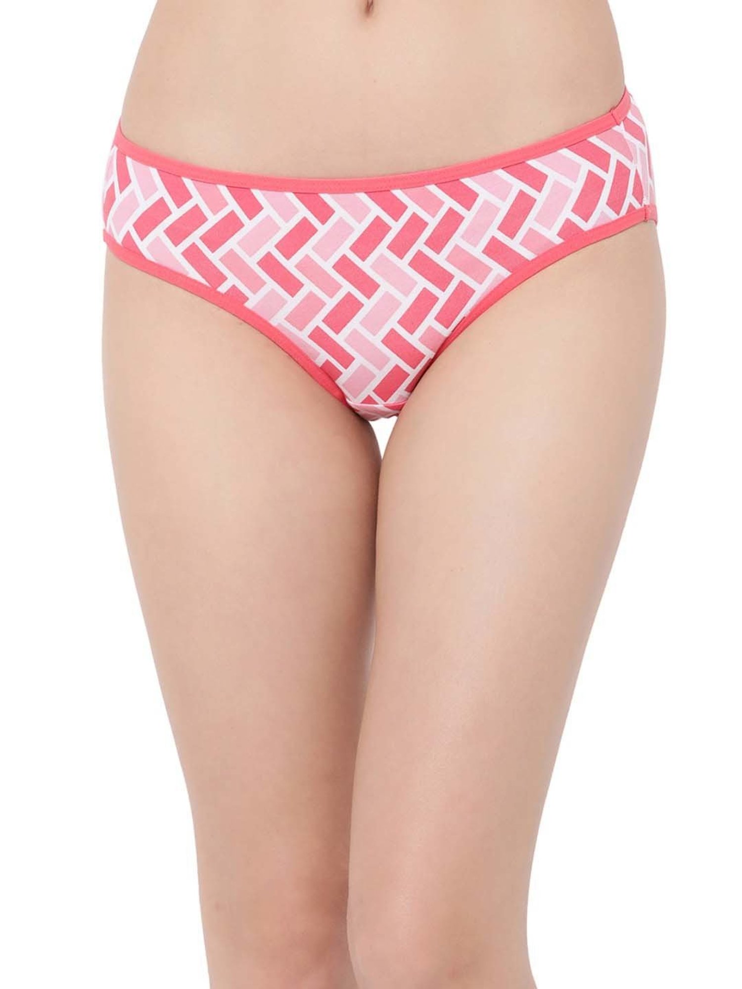 Lyra Assorted Color Cotton Printed Hipster Panties - Pack Of 4