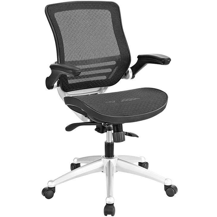 Modway Edge Mesh Office Chair in Black