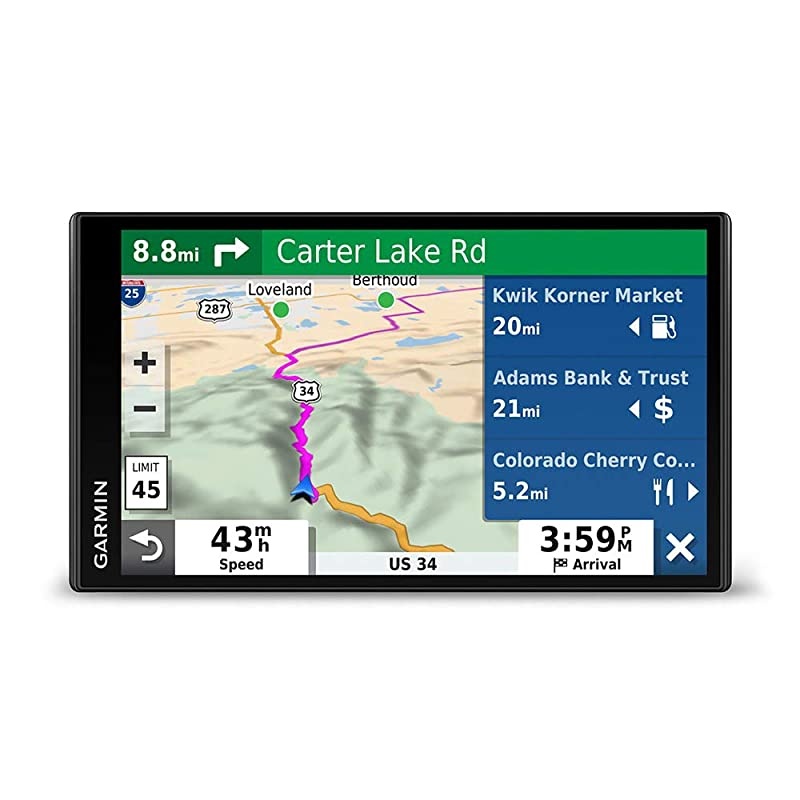 DriveSmart 65, Built-In Voice-Controlled GPS Navigator with 6.95&rdquo; High-Res Display