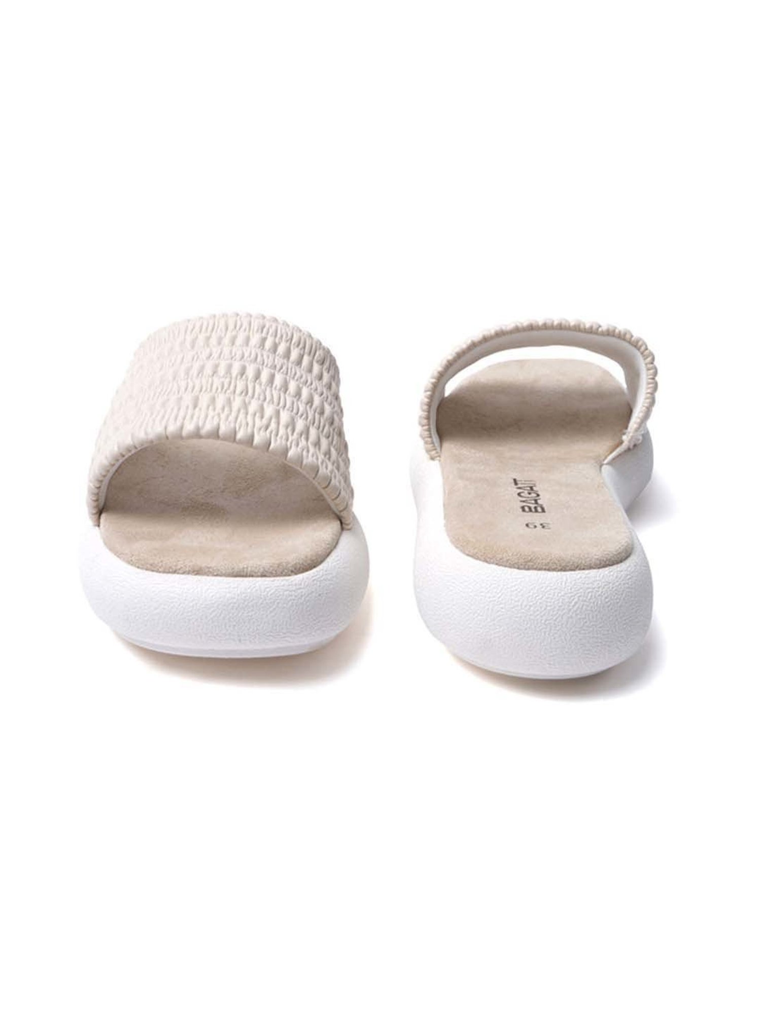 BAGATT Women's Jasmina Beige Casual Sandals