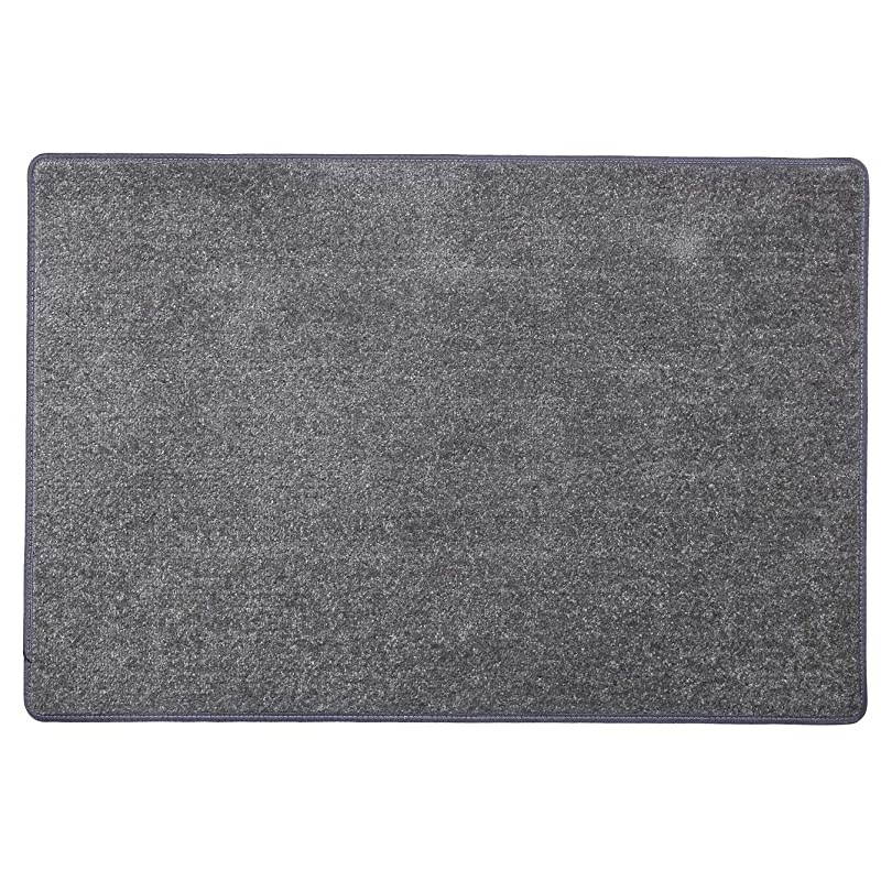 Landing Carpet NonSlip Matching Mat for s Indoor Rug SelfAdhesive amp Easy Installation Pet amp Child Friendly Skid Resistant amp Washable Grey 2 x 3