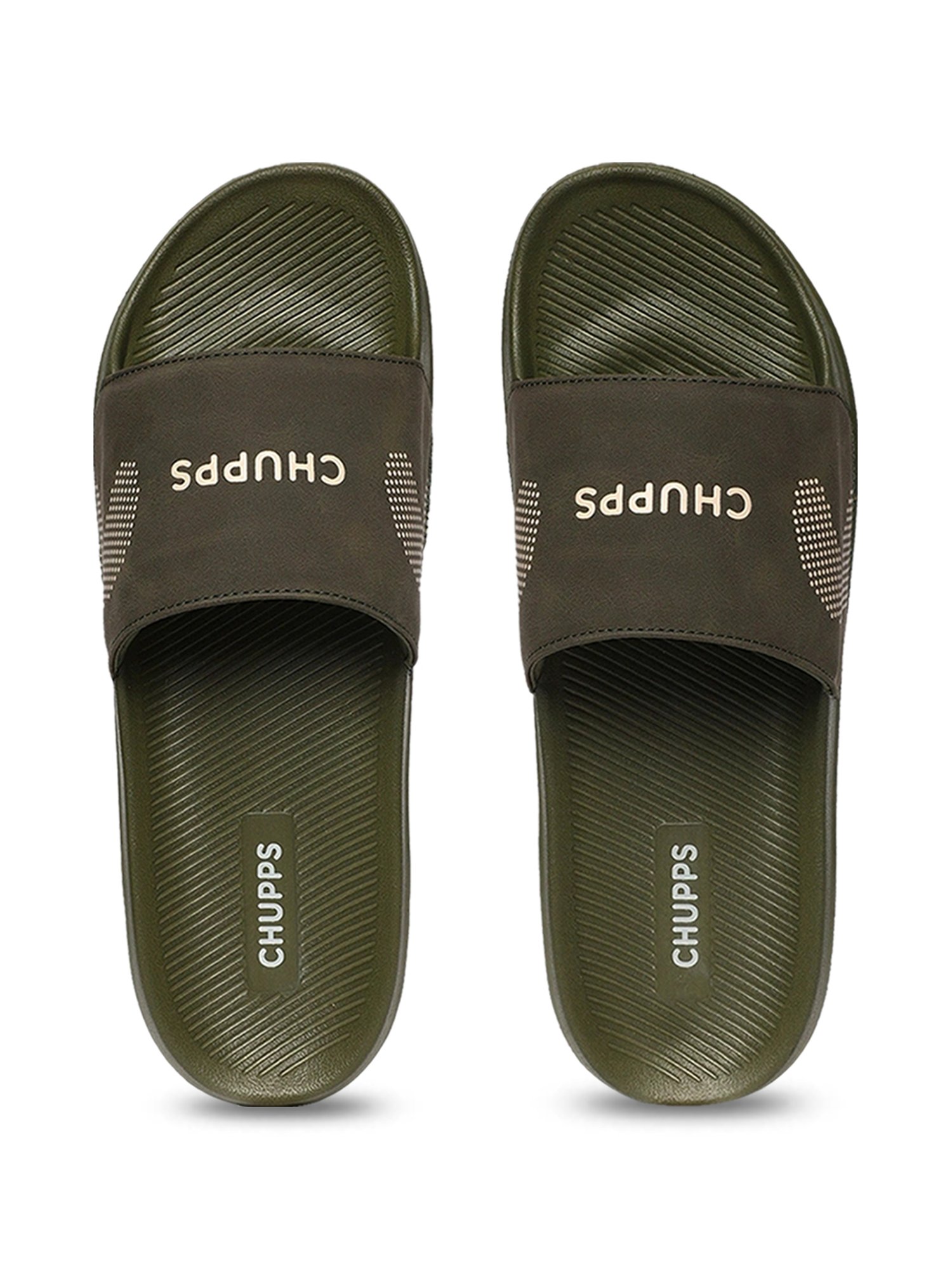 Chupps Men's Edge AirSoft Olive Slides