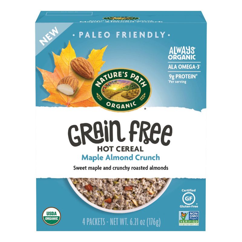 Nature's Path Grain Free Maple Almond Oatmeal - 6.21oz
