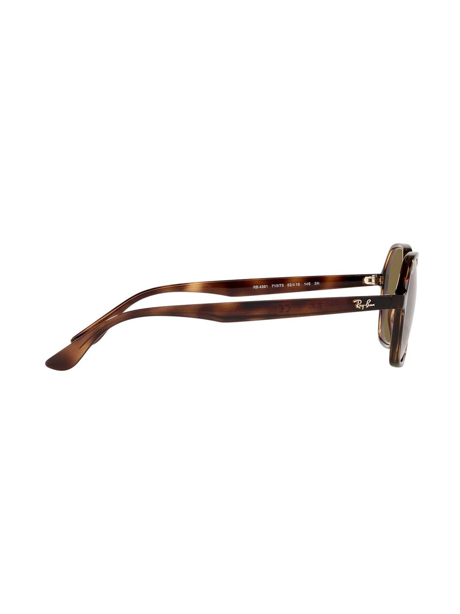 RAY-BAN Unisex UV Protected Brown Lens Irregular Sunglasses - 0RB4361710/7352