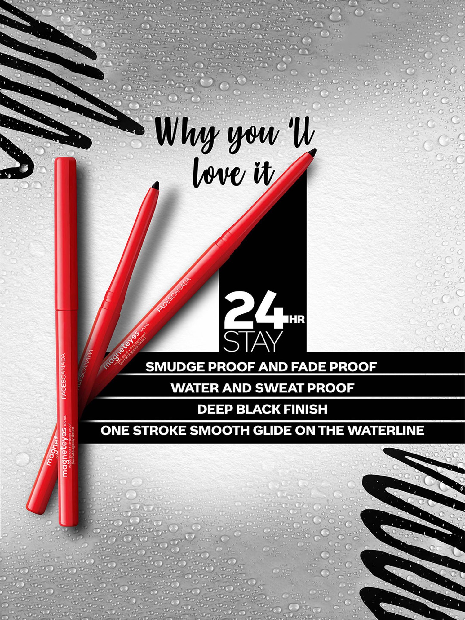 Faces Canada Eye & Face Combo - Fixer and Magneteyes Kajal