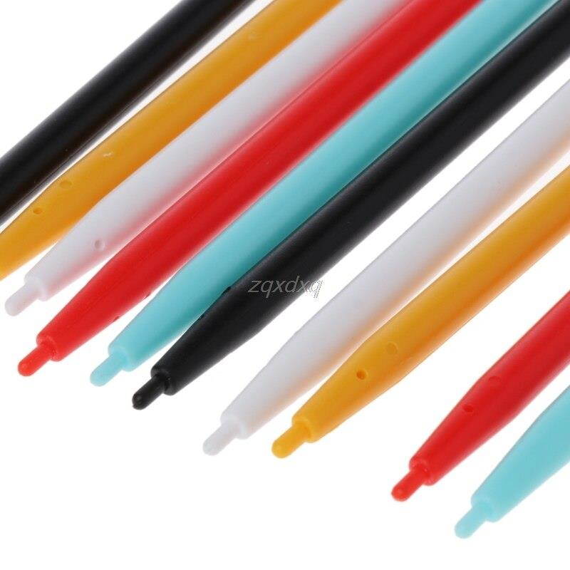 10Pcs Stylish Color Touch Stylus Pen for Nintendo Wii U WIIU GamePad Console Nov01